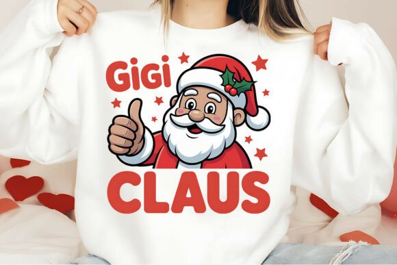 GiGi Claus Christmas PNG: Graphics & Freebies