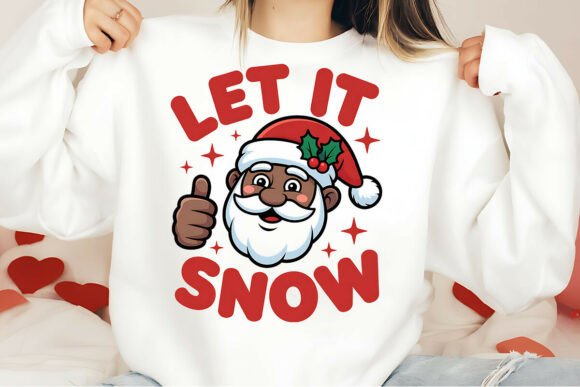 Let It Snow Santa: Holiday Graphics & Freebies