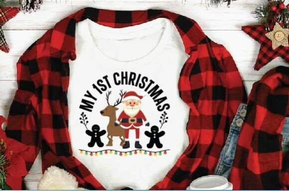 My 1st Christmas Svg: Graphics & Freebies Review