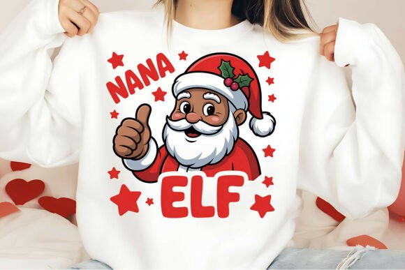 Nana Elf Christmas PNG: Freebies & Graphics Review