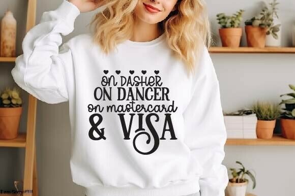 On Dasher on Dancer Visa Graphics Freebies Review